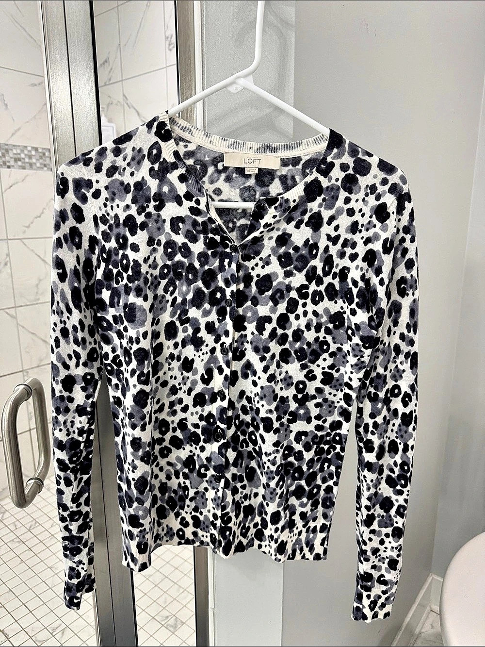 LOFT Leopard Print Long Sleeve